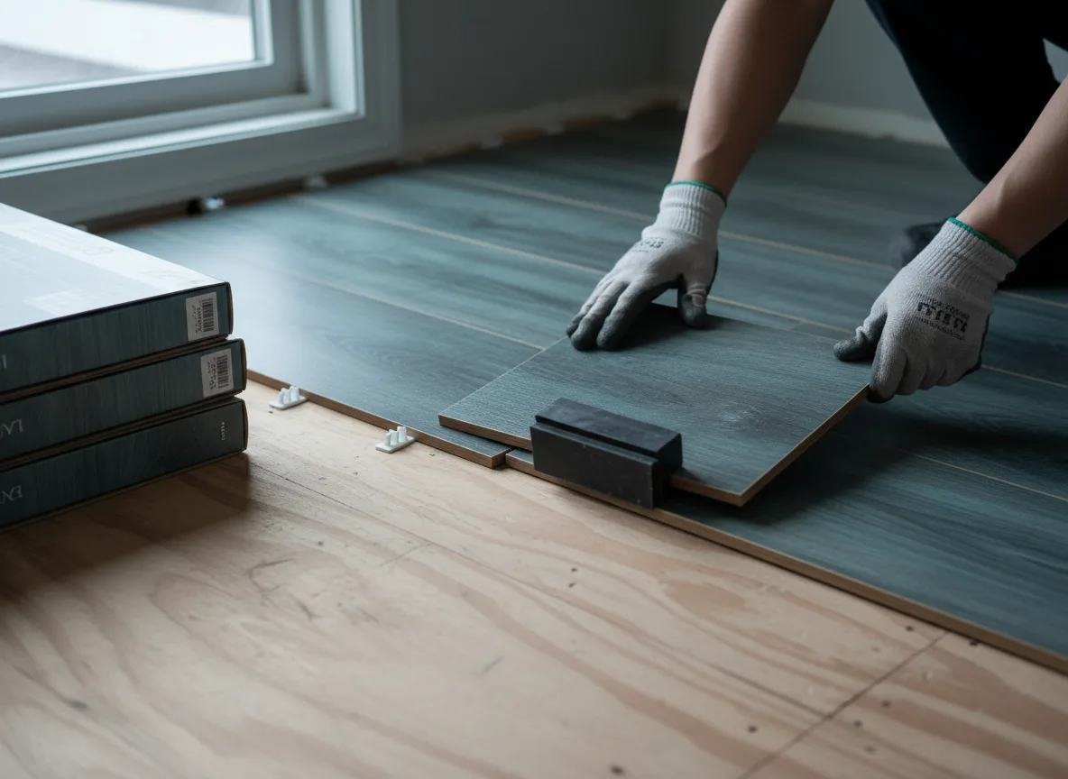 Luxury Vinyl Plank Installation company in Howe, OK